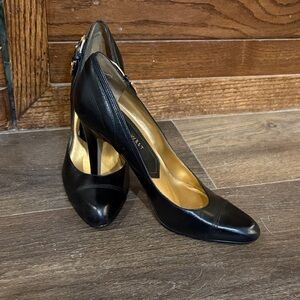 Nine West Elegant Black Heels